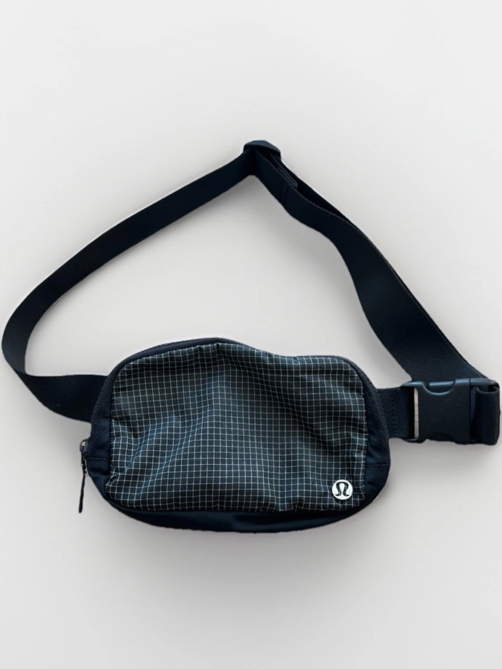 Lululemon Everywhere Belt Bag Black White Grid OG